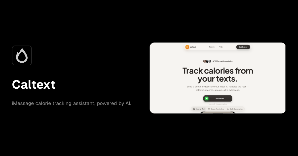 Caltext template preview