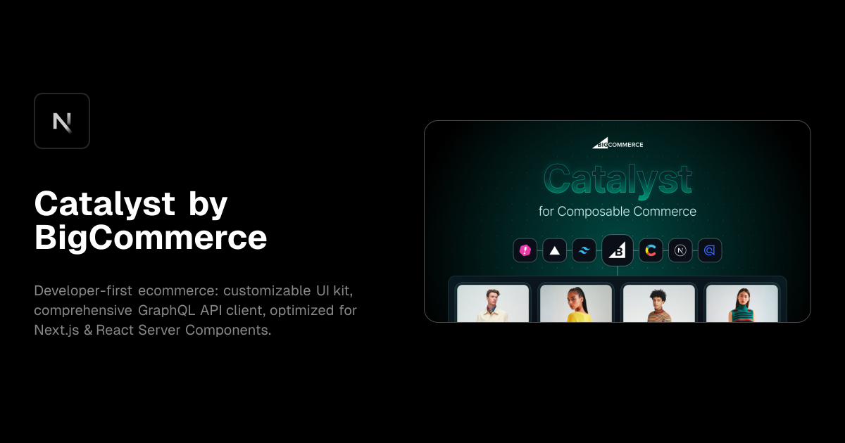 Catalyst by BigCommerce template preview