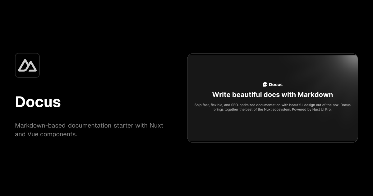 Docus template preview