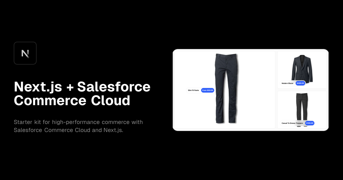 Next.js Commerce Templates & Starters for Shopify template preview