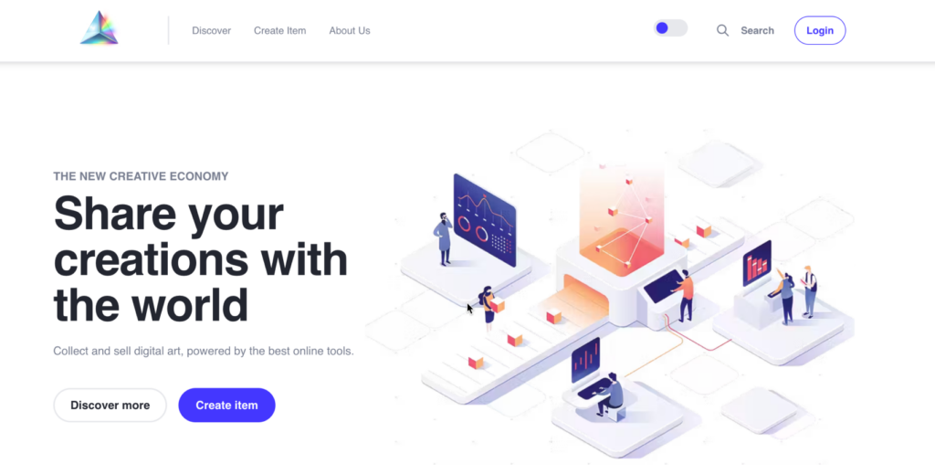 uNFT – Next.js NFT Marketplace Template
